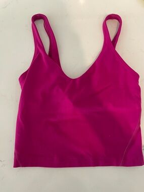 lululemon athletica Fuchsia Pink Tank Top
